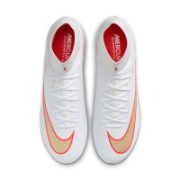 Nike Mercurial Superfly 11 Academy (MG) Grass/Artificial Grass Football Boots White Bright Red Gold