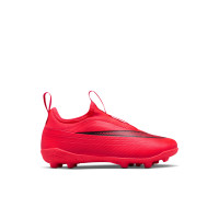 Nike Mercurial Vapor 17 Club Flex (MG) Gras / Kunstgras Voetbalschoenen Kids Felrood Zwart Goud