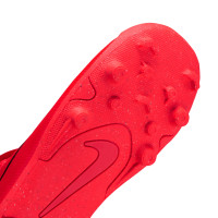 Nike Mercurial Vapor 17 Club Flex (MG) Gras / Kunstgras Voetbalschoenen Kids Felrood Zwart Goud