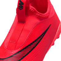 Nike Mercurial Vapor 17 Club Flex (MG) Gras / Kunstgras Voetbalschoenen Kids Felrood Zwart Goud