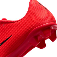 Nike Mercurial Vapor 17 Club (MG) Gras / Kunstgras Voetbalschoenen Kids Felrood Zwart Goud