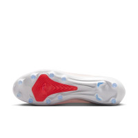 Nike Zoom Mercurial Superfly 11 Pro (AG) Artificial Grass Football Boots White Bright Red Gold