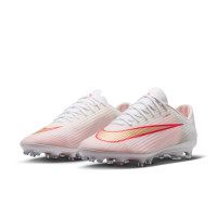 Nike Zoom Mercurial Superfly 11 Pro (AG) Artificial Grass Football Boots White Bright Red Gold
