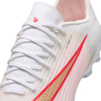 Nike Zoom Mercurial Superfly 11 Pro (AG) Artificial Grass Football Boots White Bright Red Gold
