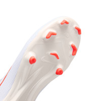 Nike Mercurial Superfly 11 Academy (MG) Grass/Artificial Grass Football Boots Kids White Bright Red Gold