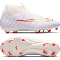 Nike Mercurial Superfly 11 Academy (MG) Grass/Artificial Grass Football Boots Kids White Bright Red Gold