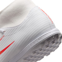 Nike Mercurial Superfly 11 Academy (TF) Turf Football Boots White Bright Red Gold