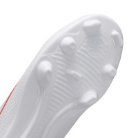 Nike Mercurial Superfly 11 Club (MG) Grass/Artificial Grass Football Boots Kids White Bright Red Gold