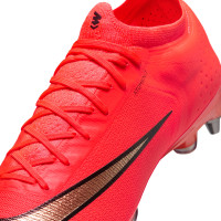 Nike Mercurial Vapor 17 Elite (SG) Iron Stud Football Boots Bright Red Black Gold
