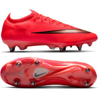 Nike Mercurial Vapor 17 Elite (SG) Iron Stud Football Boots Bright Red Black Gold