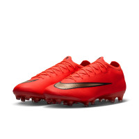 Nike Mercurial Vapor 17 Elite (AG) Kunstgras Voetbalschoenen Felrood Zwart Goud