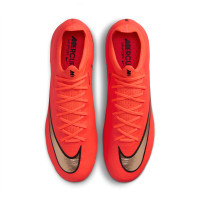 Nike Mercurial Vapor 17 Elite (AG) Kunstgras Voetbalschoenen Felrood Zwart Goud