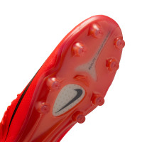 Nike Mercurial Vapor 17 Elite (AG) Kunstgras Voetbalschoenen Felrood Zwart Goud