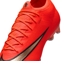 Nike Mercurial Vapor 17 Elite (AG) Kunstgras Voetbalschoenen Felrood Zwart Goud
