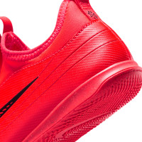 Nike Mercurial Vapor 17 Club Flex (IN) Zaalvoetbalschoenen Kids Felrood Zwart Goud
