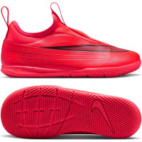 Nike Mercurial Vapor 17 Club Flex (IN) Zaalvoetbalschoenen Kids Felrood Zwart Goud