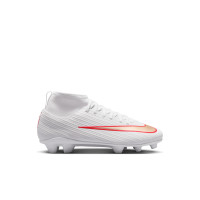 Nike Mercurial Superfly 11 Club (MG) Grass/Artificial Grass Football Boots Toddlers White Bright Red Gold