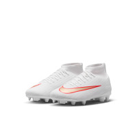 Nike Mercurial Superfly 11 Club (MG) Grass/Artificial Grass Football Boots Toddlers White Bright Red Gold