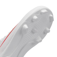 Nike Mercurial Superfly 11 Club (MG) Grass/Artificial Grass Football Boots Toddlers White Bright Red Gold