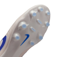 Nike Tiempo Ligera (FG) Pro Gras Football Boots Chalk White Blue White