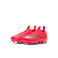 Nike Mercurial Vapor 17 Academy (MG) Grass/Artificial Grass Football Boots Toddlers Bright Red Black Gold