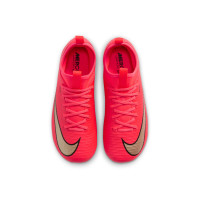 Nike Mercurial Vapor 17 Academy (MG) Grass/Artificial Grass Football Boots Toddlers Bright Red Black Gold