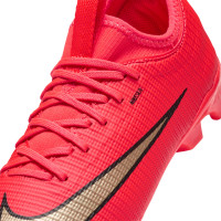 Nike Mercurial Vapor 17 Academy (MG) Grass/Artificial Grass Football Boots Toddlers Bright Red Black Gold