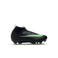 Nike Mercurial Superfly 11 Academy (MG) Grass/Artificial Grass Football Boots Toddlers Black Bright Green Silver Grey