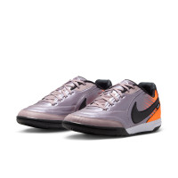 Nike Tiempo Streetgato Premium Street Football Shoes Light Purple Black Orange