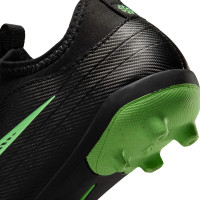 Nike Mercurial Vapor 17 Club (MG) Flex Grass/Artificial Grass Football Boots Kids Black Bright Green Silver Grey