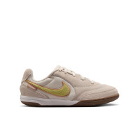Nike Tiempo Streetgato Premium Kids Beige Lemon Moon Particle Street Football Shoes