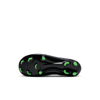 Nike Mercurial Vapor 17 Academy (MG) Grass/Artificial Grass Football Boots Toddlers Black Bright Green Silver Grey