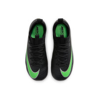 Nike Mercurial Vapor 17 Academy (MG) Grass/Artificial Grass Football Boots Toddlers Black Bright Green Silver Grey