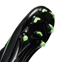 Nike Mercurial Vapor 17 Academy (MG) Grass/Artificial Grass Football Boots Toddlers Black Bright Green Silver Grey