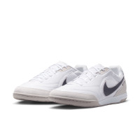 Nike Straatvoetbalschoenen Tiempo Streetgato Wit Beige Zwart
