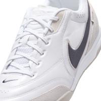 Nike Straatvoetbalschoenen Tiempo Streetgato Wit Beige Zwart