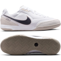 Nike Straatvoetbalschoenen Tiempo Streetgato Wit Beige Zwart
