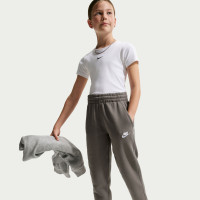 Nike Club Fleece Sweat Pants Kids Dark Grey White