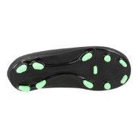 Nike Mercurial Vapor 17 Club (MG) Gras / Kunstgras Voetbalschoenen Peuters/Kleuters Zwart Felgroen Zilvergrijs