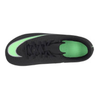 Nike Mercurial Vapor 17 Club (MG) Gras / Kunstgras Voetbalschoenen Peuters/Kleuters Zwart Felgroen Zilvergrijs
