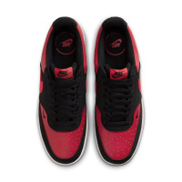 Nike Court Vision Sneakers Low Black Red Red White