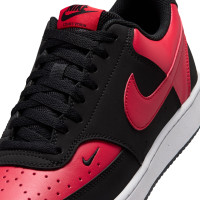 Nike Court Vision Sneakers Low Black Red Red White