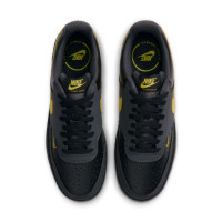 Nike Court Vision Sneakers Low Dark Grey Yellow Black