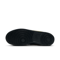 Nike Court Vision Sneakers Low Dark Grey Yellow Black