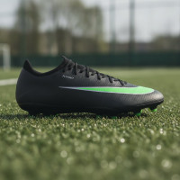 Nike Mercurial Vapor 17 Pro (AG) Artificial Grass Football Boots Black Bright Green Silver Grey