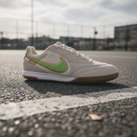 Nike Tiempo Streetgato Premium Beige Lemon Moon Particle Street Football Shoes