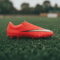 Nike Mercurial Vapor 17 Academy (SG) IJzeren-Nop Voetbalschoenen Anti-Clog Felrood Zwart Goud
