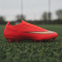 Nike Mercurial Vapor 17 Pro (AG) Artificial Grass Football Boots Bright Red Black Gold