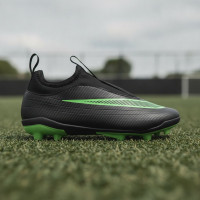 Nike Mercurial Vapor 17 Club (MG) Flex Grass/Artificial Grass Football Boots Kids Black Bright Green Silver Grey