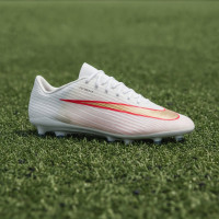 Nike Zoom Mercurial Superfly 11 Pro (AG) Artificial Grass Football Boots White Bright Red Gold